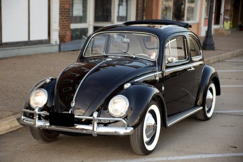 1960 Volkswagen Beetle Rag Top Sunroof Coupe In vendita