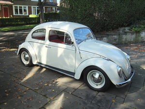 1963 VW Beetle Beautiful, pearl white  SOLD