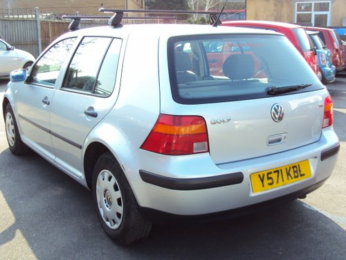 2001 Volkswagen Golf Mark 4 SE AUTOMATIC – 1.6 Petrol SOLD