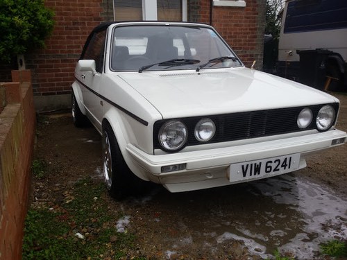 1986 MK1 Golf GTi Cabriolet CC Kaufen Bei