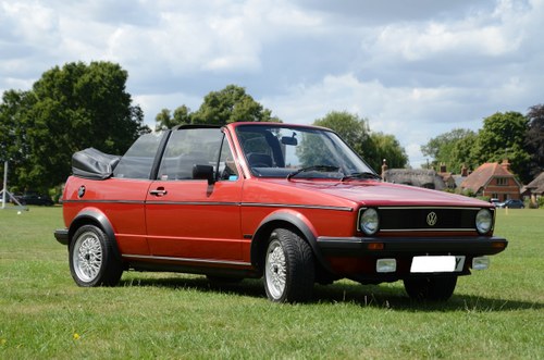 1982 Golf Mk1 Cabriolet in Exceptional Condition SOLD