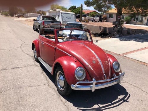 bug convertible 1963 fore sale 11650 euro For Sale