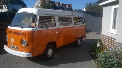 1972 1973 Volkswagen T2 Camper, one family owned from new In vendita all'asta