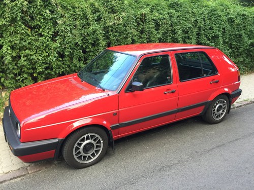 1989 VW Golf MK2 an original 30 years old car For Sale by Auction
