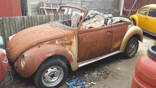1975 1303 Beetle Convertible Shell For Sale
