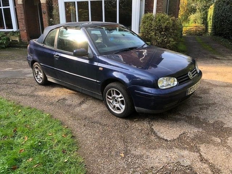 1999 Vw Golf convertible px to clear 77k needs hood bargain