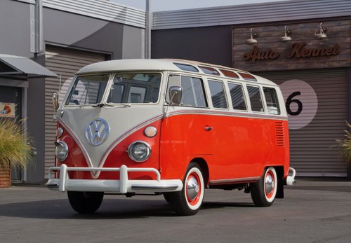 1966 Real German Built VW 21-Window w/Fact. Walk through For Sale