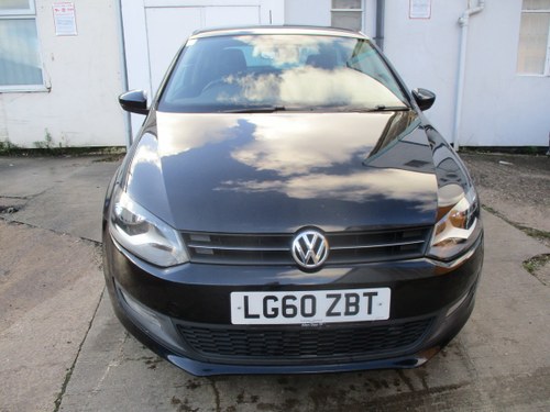 2010 POLO 3 DOOR 1200cc PETROL BLACK 88K NEW MOT OIL JUST CHANGED For Sale