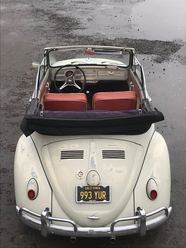 1960 VW karmann beetle cabriolet For Sale