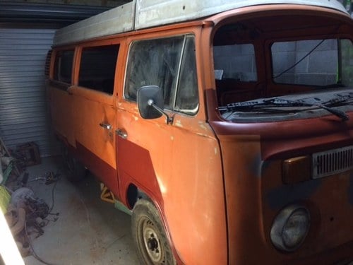 1976 VW T2 camper van project For Sale