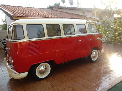1975 Reformed beautiful red and white T1 bus. SOLD