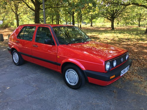 VW Golf 1.8 1990 only 42,500 miles 1 Owner stunning rare car For Sale