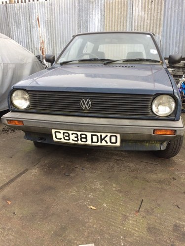 1986 Polo c 10000 mls 1050cc "breadvan" 2 owners SOLD