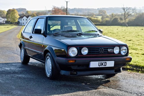 VW VOLKSWAGEN GOLF MK2 GTI 16V BLACK 3DR 1989 SMALL BUMPER Kaufen Bei