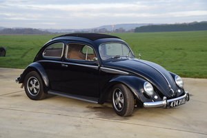 VW Beetle 1953 Oval Window Rag Top RHD Restored... In vendita