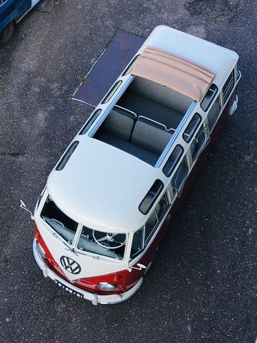 Fully restored 1962 Vw T1 microbus deluxe "Samba" For Sale