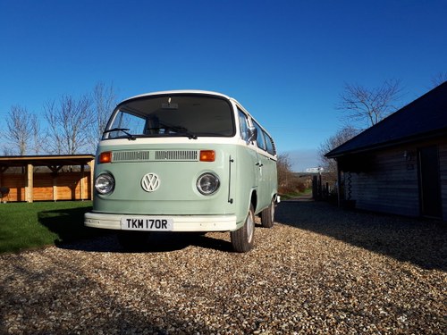 *PRICE REDUCED* 1977 RHD VW Tin Top Camper VERKAUFT