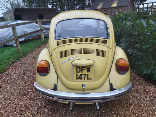 vw beetle 1972 easy winter project all driving  For Sale
