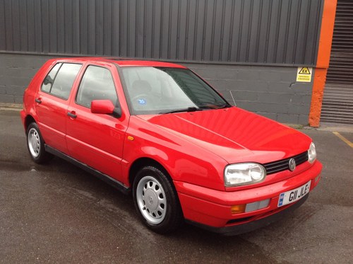 1996 VOLKSWAGEN GOLF 1800GL AUTOMATIC MK3 LOW MILEAGE For Sale