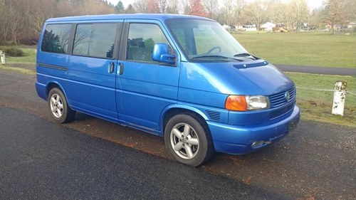 2001 Volkswagen EuroVan GLS clean Blue(~)Grey driver $6.9k For Sale