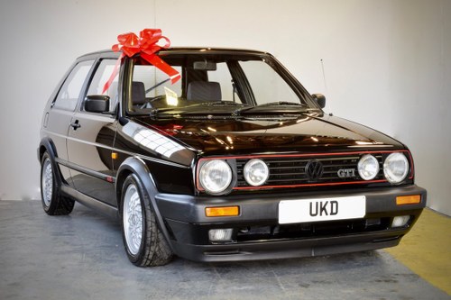 **NOW SOLD MORE REQUIRED** VW GOLF MK2 GTI 8V BLACK 1990 VENDUTO