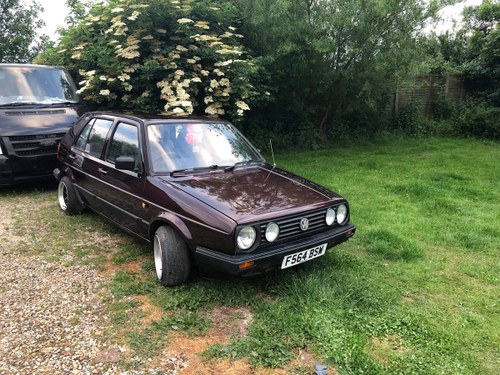 1989 Mk2 golf, project. For Sale