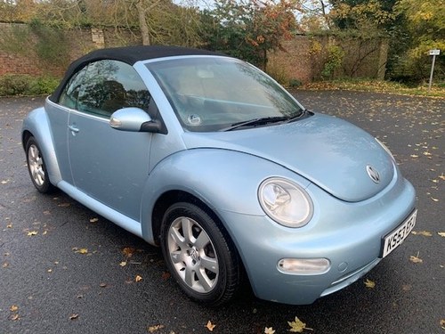 2004 Volkswagen Beetle Cabriolet For Sale by Auction