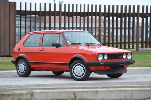 1983 Volkswagen Golf GTI 1 800 Plus Pirelli+ No Reserve For Sale by Auction