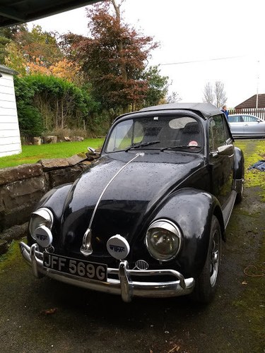 1969 Classic VW Beetle 1300, tax & Mot exempt (project) SOLD
