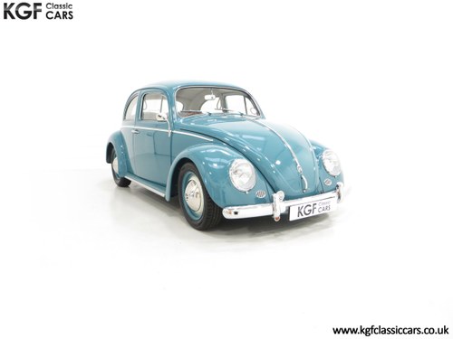 An Incredible UK RHD 1960 Volkswagen Beetle Sedan SOLD