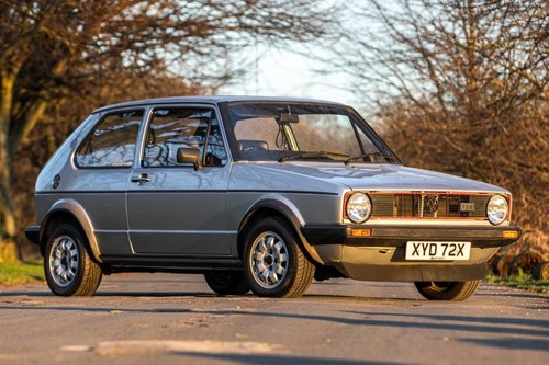 1981 Golf GTI Very Low Miles For Sale by Auction