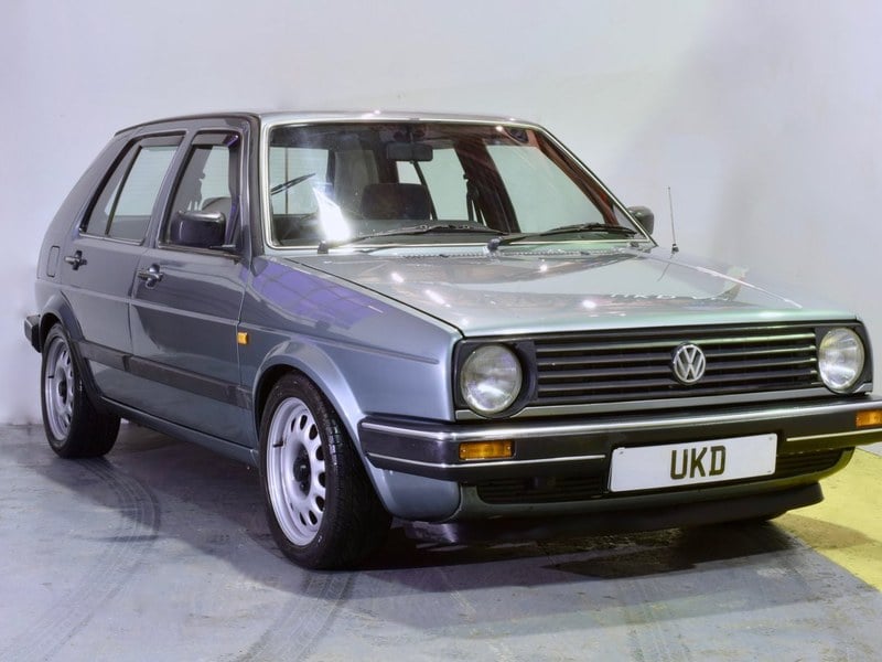 VW VOLKSWAGEN GOLF MK2 GL 1.8 4+E 5DR JADE GREEN 1989