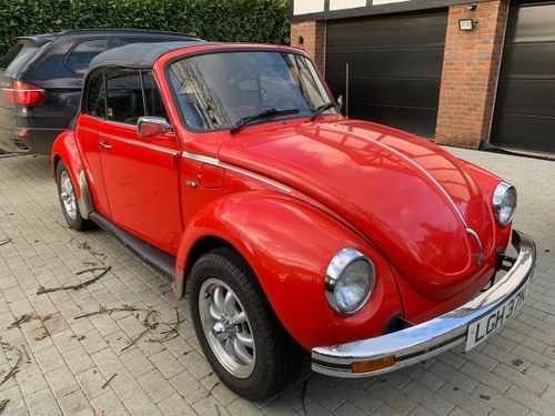 Volkswagen Beetle convertible Original (1975) SOLD