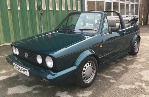 1993 VOLKSWAGEN GOLF CLIPPER CABRIOLET For Sale by Auction