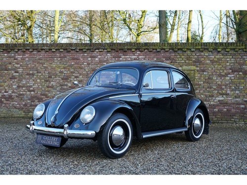 1955 Volkswagen Beetle 'Oval' double carburettors, fully restored For Sale