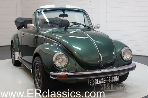 1975 Volkswagen Beetle 1303 LS Convertible Dark Green Metallic For Sale