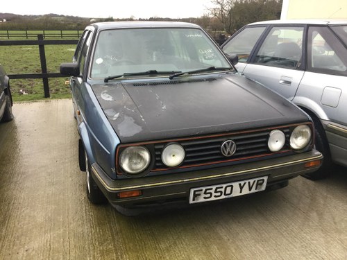 1988 VW Golf Part of a disbanded collection. For Sale