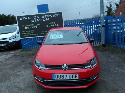 2017 SMART POLO 5 DOOR IN BRIGHT RED TOP END MODEL 22,000 MILES  For Sale