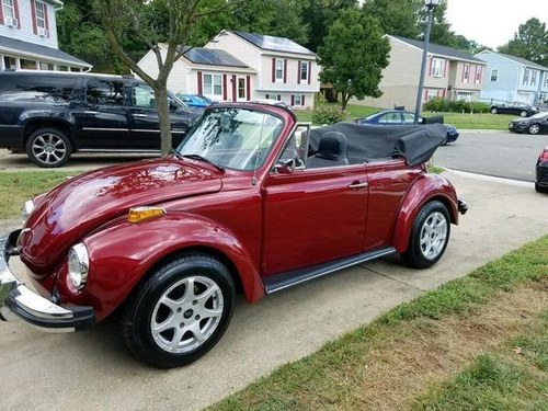 1975 Volkswagen Super Beetle Convertible (Oxon Hill, MD) For Sale