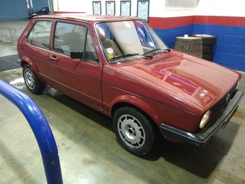 1982 Volkswagen MK1 Golf C 1.6 Diesel Left hand drive for auction For Sale by Auction