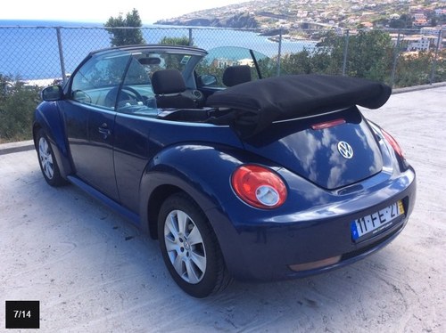2008 Pretty LHD New Beetle Cabrio TOP in Sunny Portugal In vendita