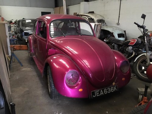 1972 VW Beetle,ex Show Car - not running - Ideal restoration In vendita