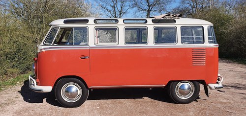 1961 Volkswagen T1 Samba, T1 23 Fenster, Volkswagen deluxe SOLD