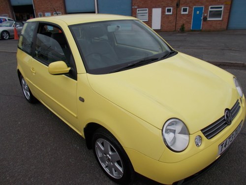 1999 VOLKSWAGEN LUPO 1.4 S YELLOW LOW MILES  For Sale