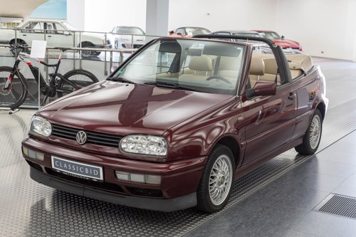 1996 VW Golf III Cabrio For Sale by Auction