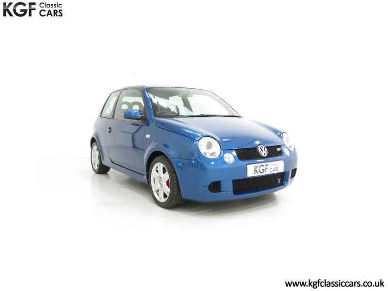 UK Raven Blue Volkswagen Lupo GTi, 17 Stamps & 44,460 Miles