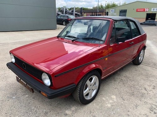1990 Volkswagen Golf Clipper Cabriolet For Sale by Auction