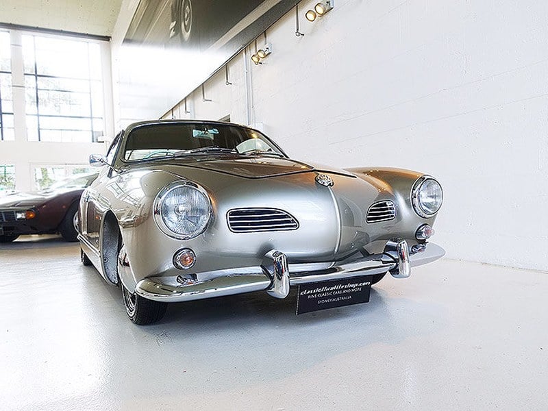 Meticulously restored Karmann Ghia in Gold Metallic