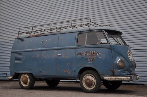 1958 VW splitscreen panelvan In vendita
