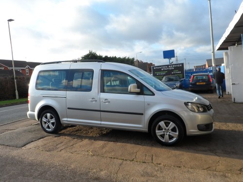 2011 CADDY MAXI LIFE 7 SEAT 1600c DIESEL AUTOMATIC JUST £5,995 For Sale